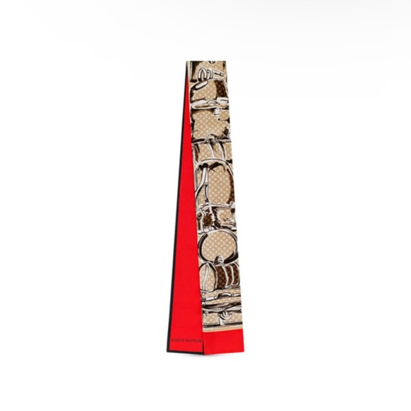 Louis Vuitton Accessories - LOUIS VUITTON
Silk Monogram Trunks Bandeau Brown